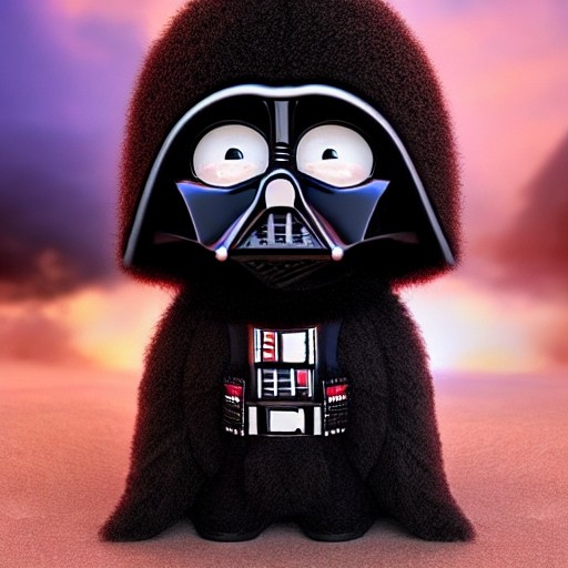 Baby darth vader